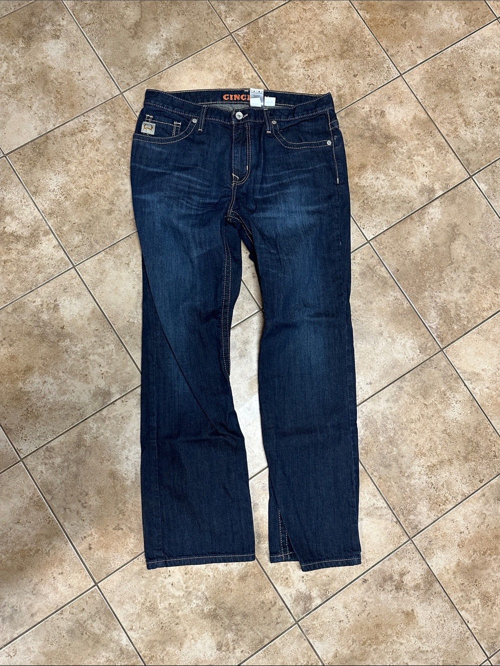 Cinch Men's Indigo Straight Jeans